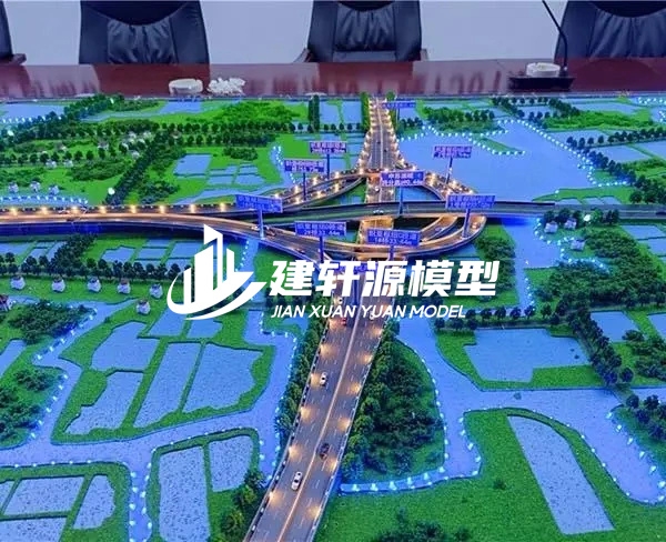 蒙阴高速公路沙盘定制